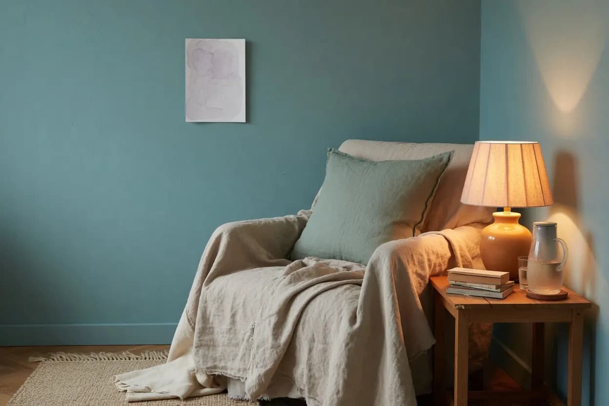 A quiet corner for breathing