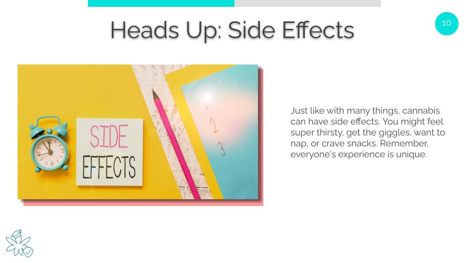 Heads Up: Side Effects