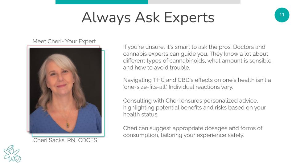 Always ask experts